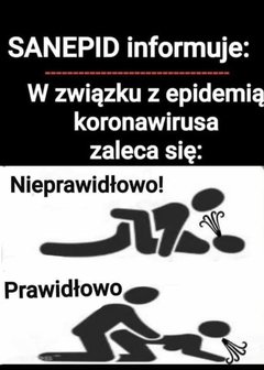 Zalecenia w czasie epidemii. 