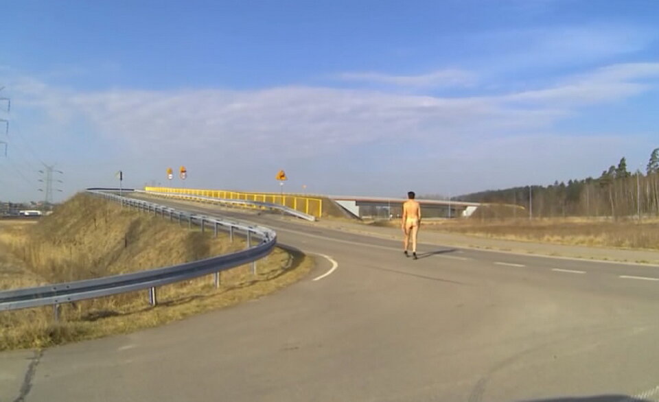 ROGOŹNIK - droga do Wymysłowa (przy wiadukcie) 20260322_0818.m - Krzysztof_cfnm