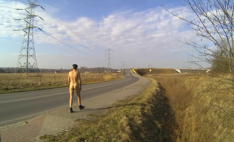 ROGOŹNIK - droga do Wymysłowa (przy wiadukcie) 20260322_0818.m - Krzysztof_cfnm