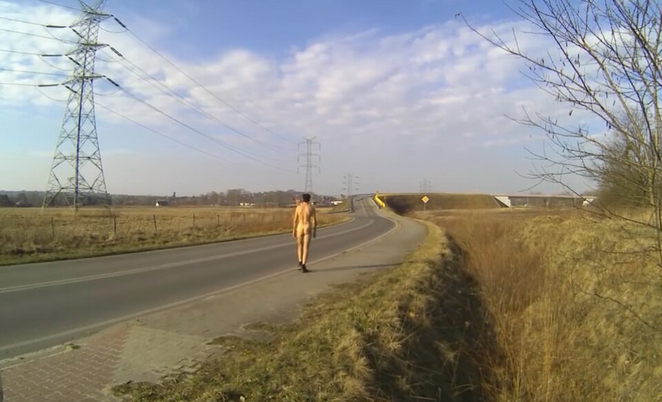 ROGOŹNIK - droga do Wymysłowa (przy wiadukcie) 20260322_0818.m - Krzysztof_cfnm