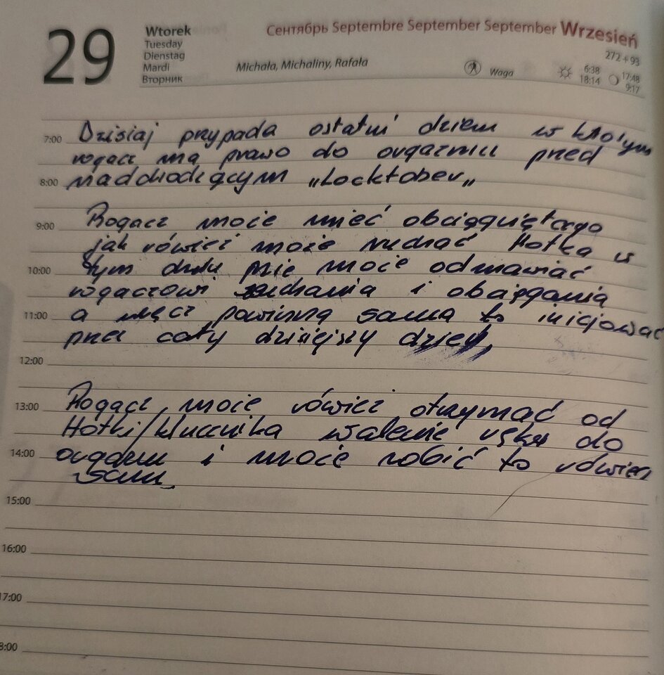 Kartka z nadchodzącego kalendarza.... 1. >LOCKTOBER 2026< - GosiJacaa