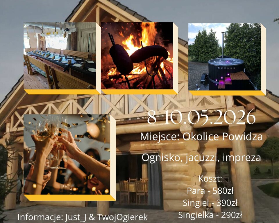 8-10.05.2026 weekend majowy w doborowym towarzystwie - TwojOgierek