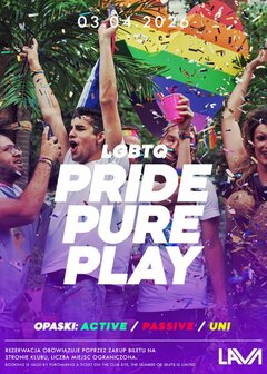03.04.2026 r. - PIĄTEK - PRIDE PURE PLAY LGBTQ+ BI
