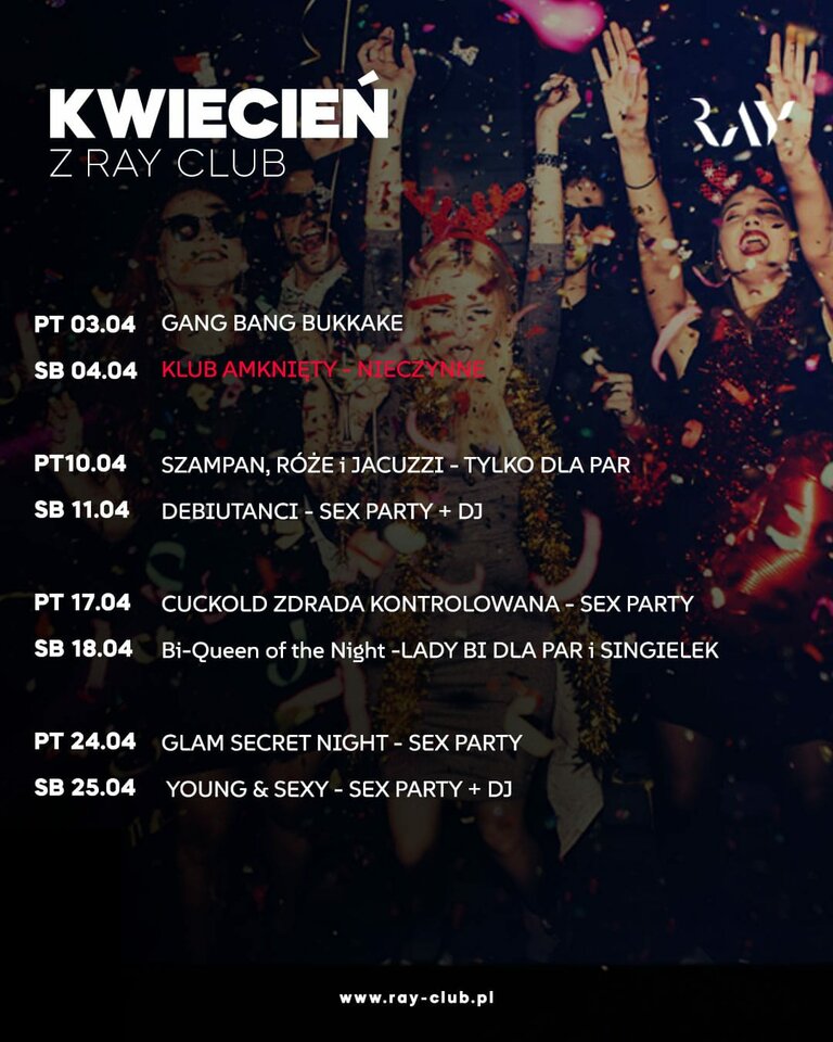 Kwiecień w Ray - RayClub