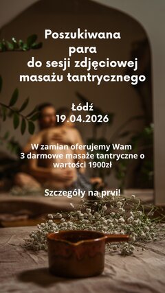 Poszukiwana para do sesji zdjęciowej